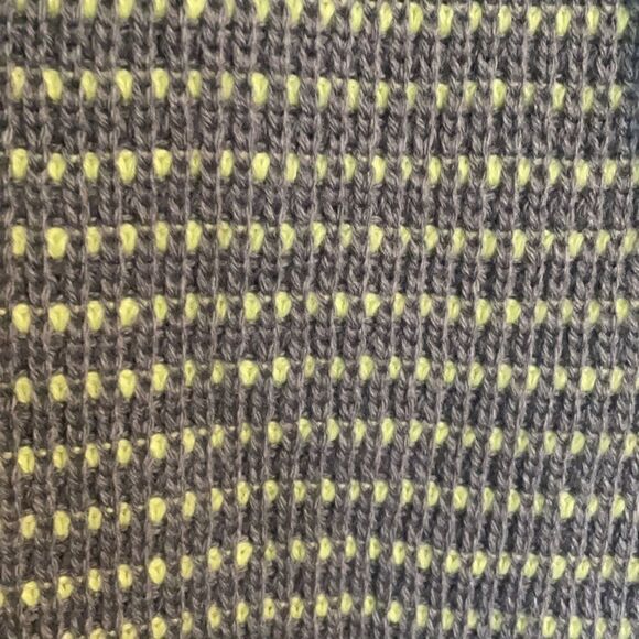 Eddie Bauer stripe convertible 3 button knit scarf - Picture 12 of 13